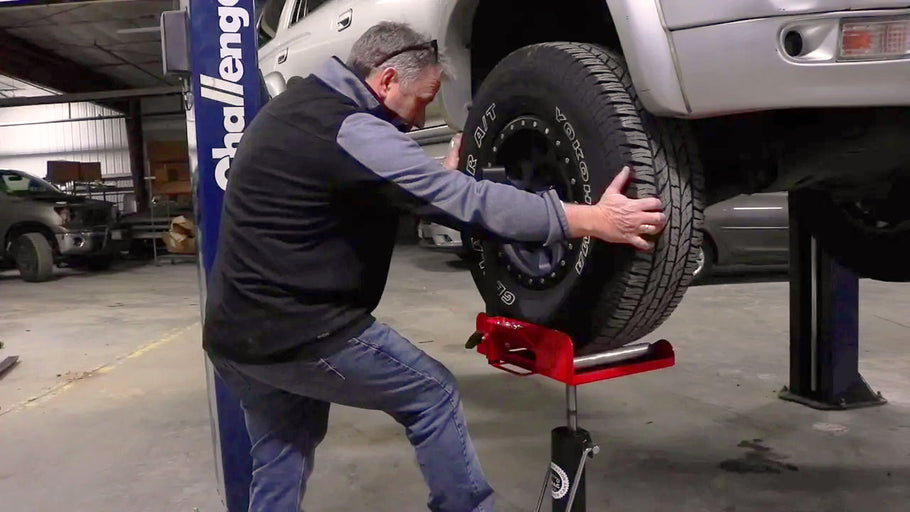 Make Tire Change Easier and Safer with TRAC Tire Cart