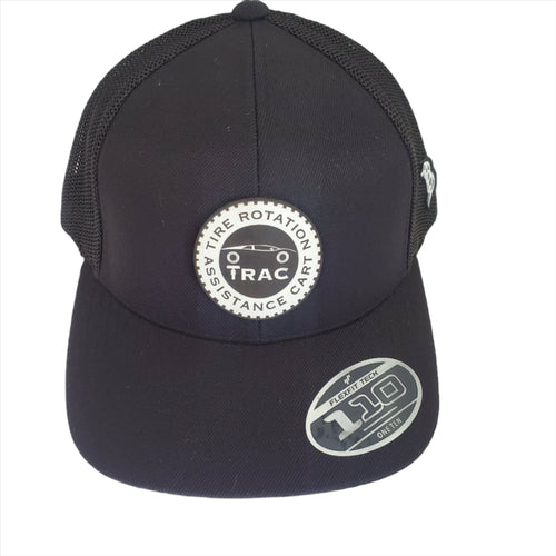 TRAC Flexfit snapback BLACK ballcap