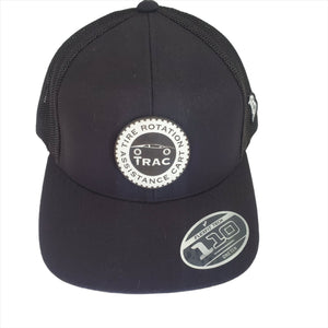 TRAC Flexfit snapback BLACK ballcap